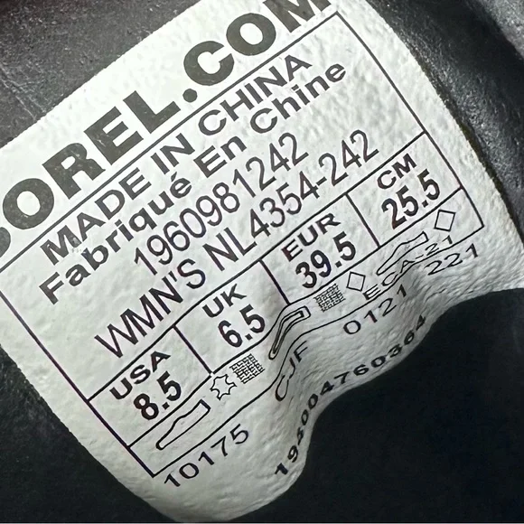 SOREL Brex Heel Lace-Up Waterproof Bootie Tan Size 8.5 - Picture 15 of 16